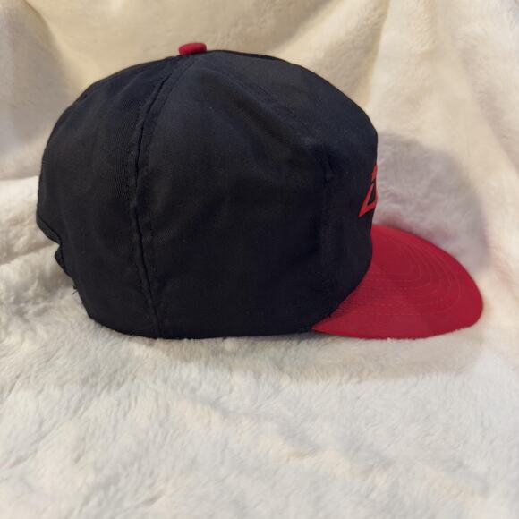 Vintage Dodge Hat Cap Snap Back One Size Black Red Mopar Men Embroidered 90s USA - Picture 4 of 7